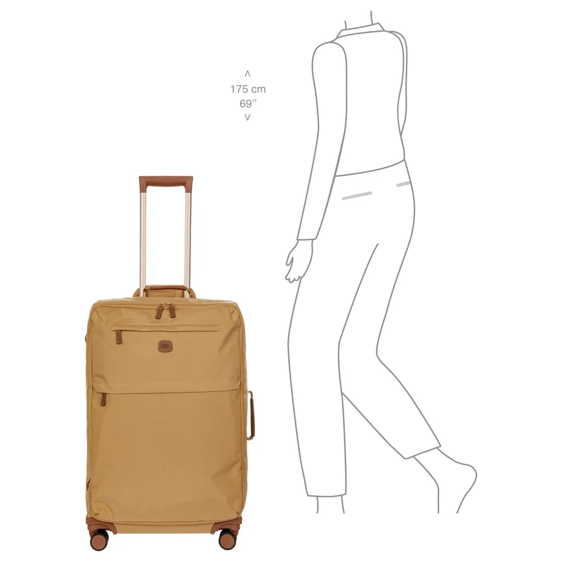 Brics X-Travel - Trolley de 4 ruedas L 71 cm (honey)