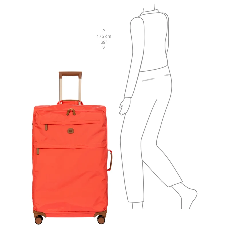 Brics X-Travel - Trolley de 4 ruedas L 77 cm (poppy)