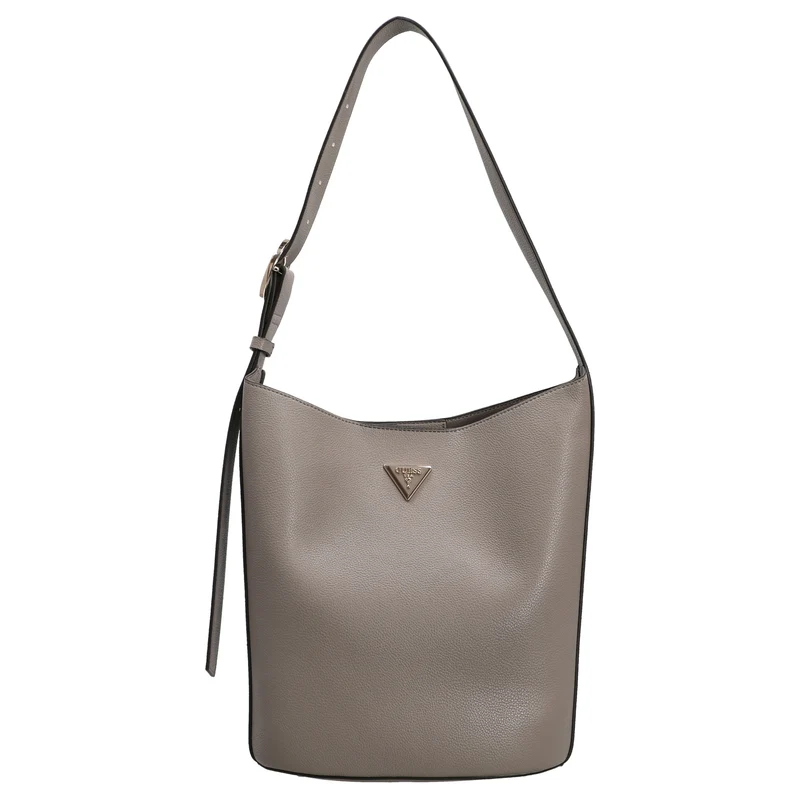 Guess Meridian II Bucket - Bolso saco con pouch extraíble (dark taupe)