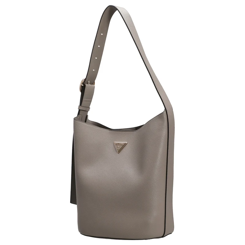 Guess Meridian II Bucket - Bolso saco con pouch extraíble (dark taupe)