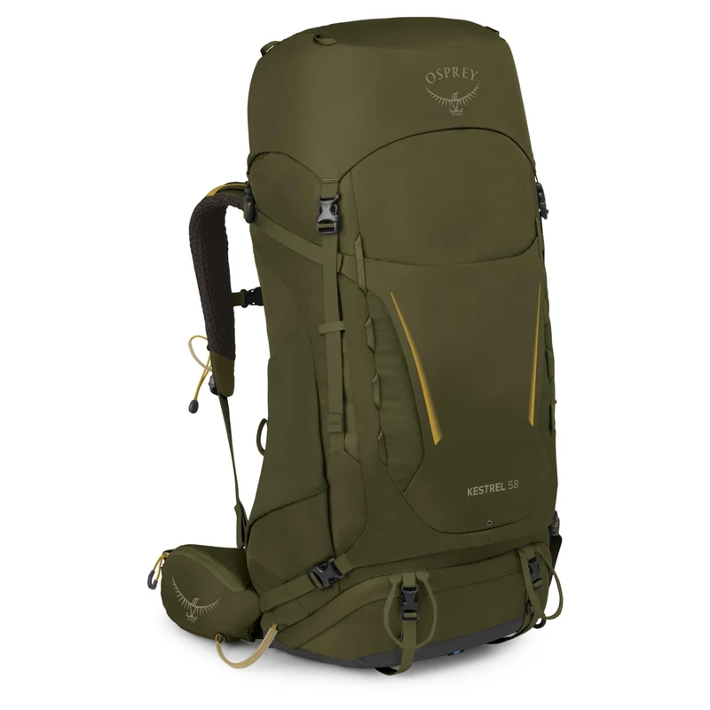 Osprey Kestrel 58 S/M - Mochila de trekking 77 cm (moss green)
