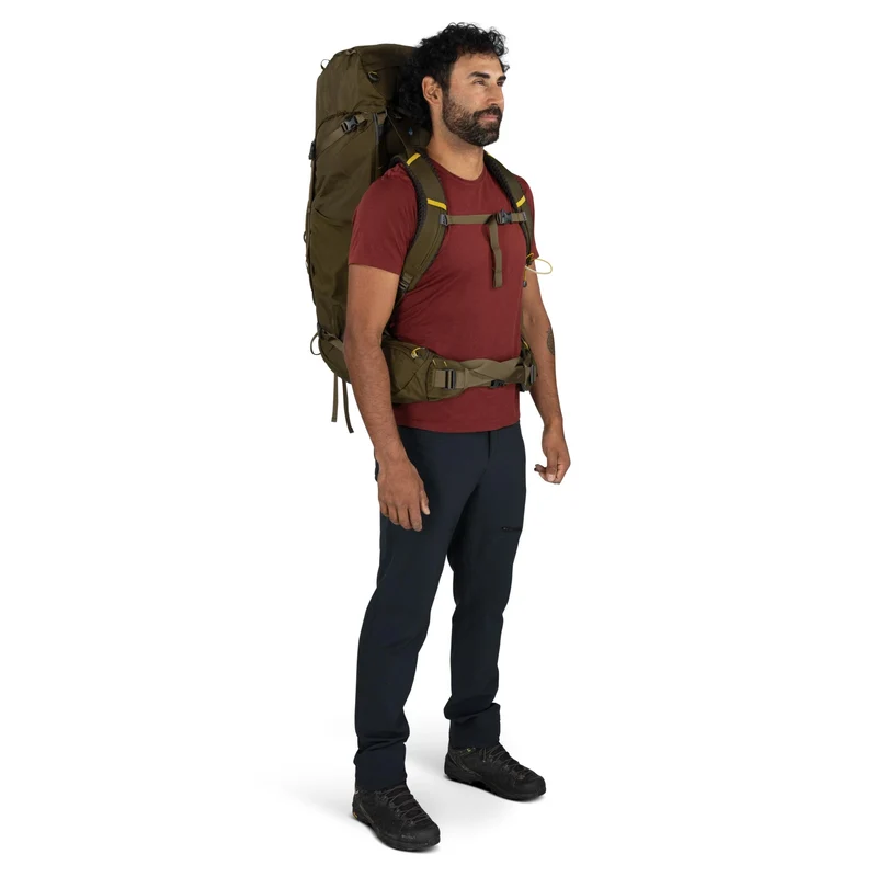 Osprey Kestrel 58 S/M - Mochila de trekking 77 cm (moss green)