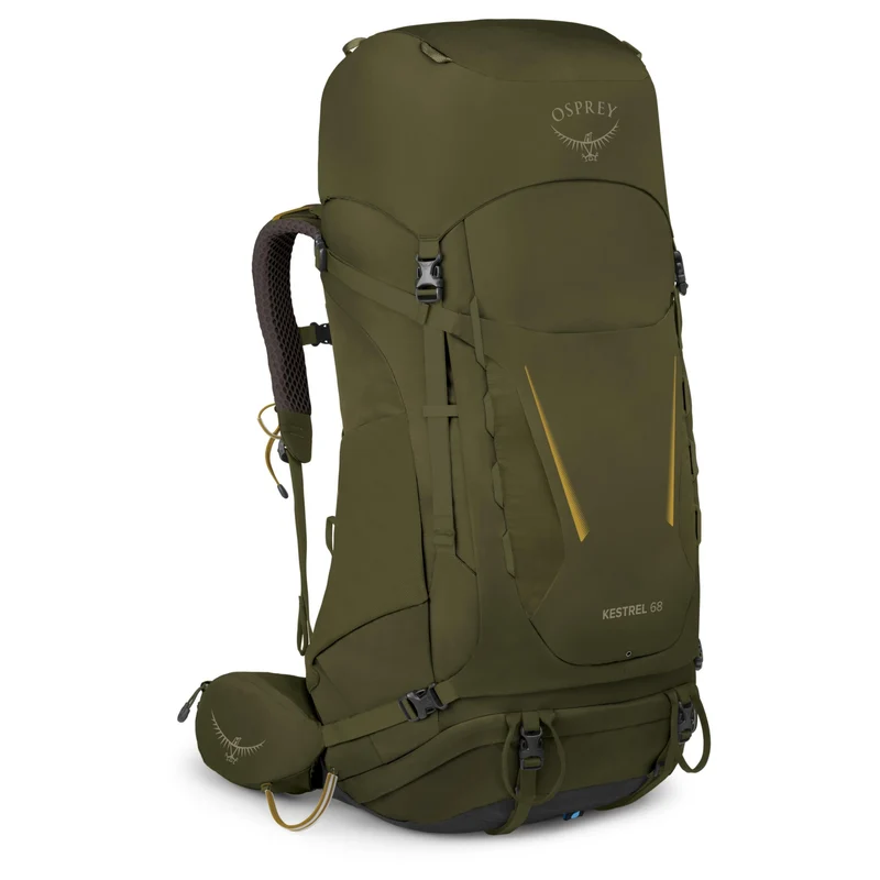 Osprey Kestrel 68 S/M - Mochila de trekking 77 cm (moss green)