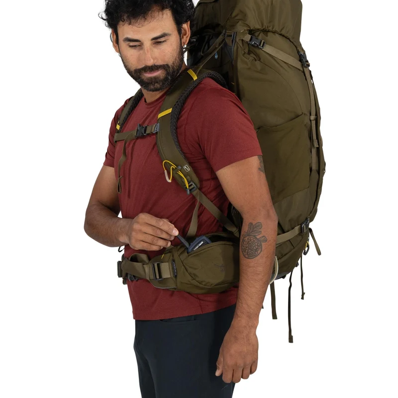 Osprey Kestrel 58 L/XL - Mochila de trekking 82 cm (moss green)