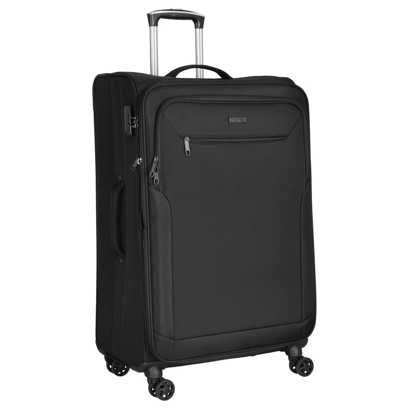 D&N Travel Line 6804 - Trolley de 4 ruedas L 76 cm (schwarz)