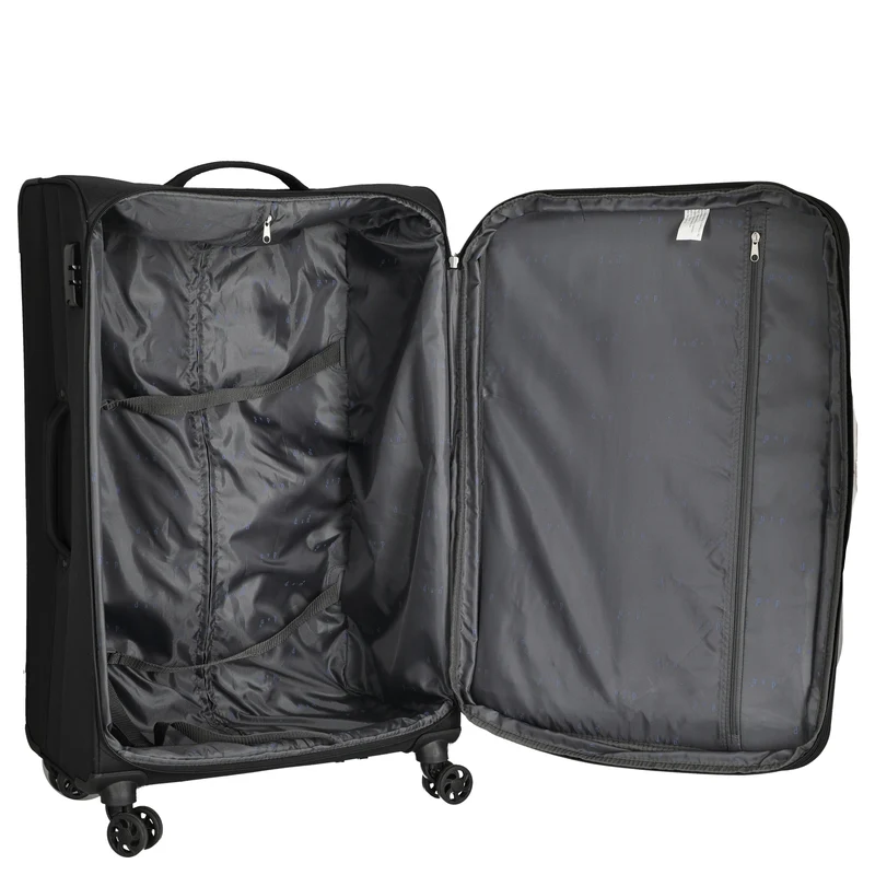 D&N Travel Line 6804 - Trolley de 4 ruedas L 76 cm (schwarz)
