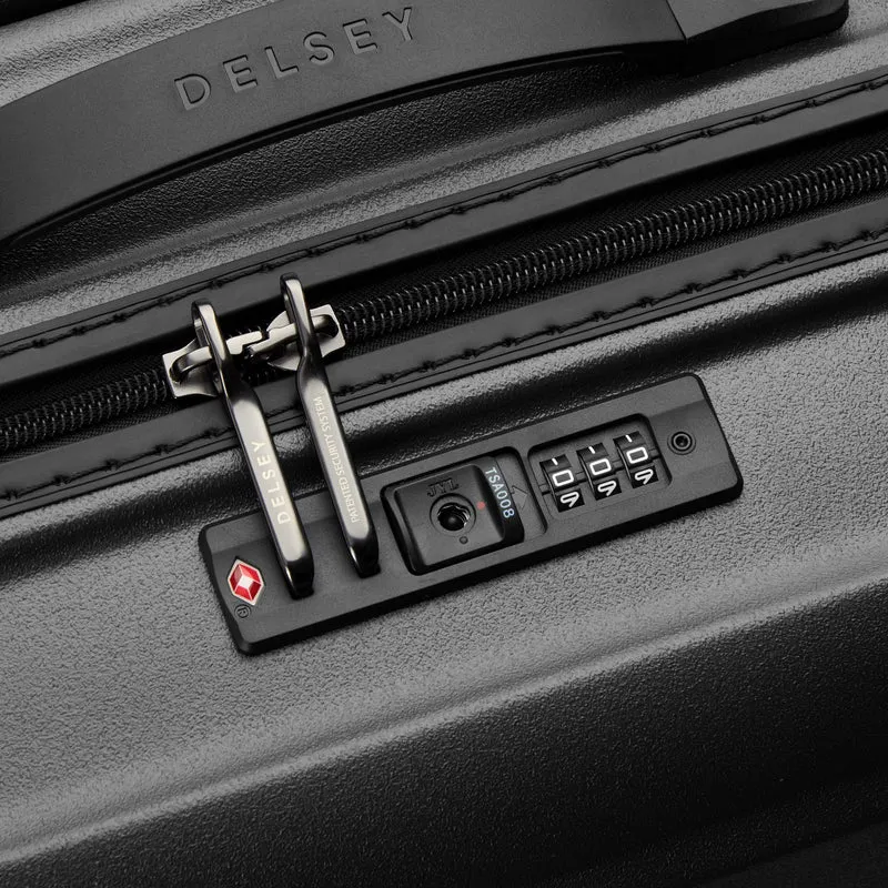 Delsey Paris Turenne 2.0 - Trolley de cabina con 4 ruedas 55 cm (schwarz)