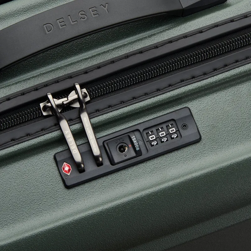 Delsey Paris Turenne 2.0 - Trolley de cabina con 4 ruedas 55 cm (gruen)