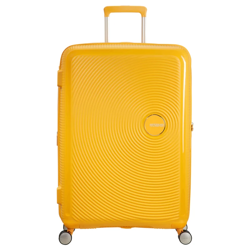American Tourister Soundbox - Trolley de 4 ruedas 77 cm expandible (gelb)