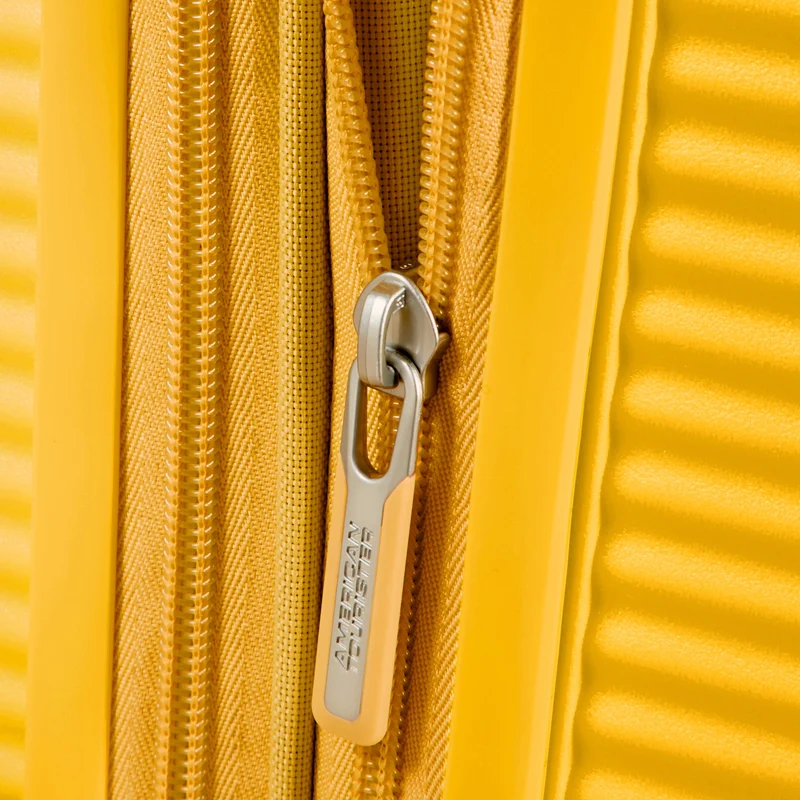 American Tourister Soundbox - Trolley de 4 ruedas 77 cm expandible (gelb)