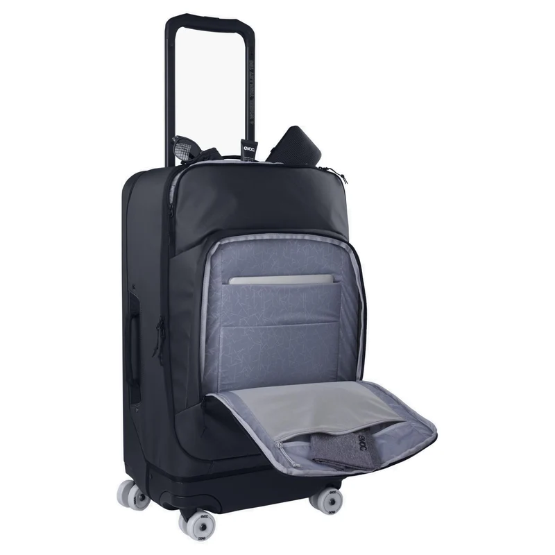 Evoc 4-Wheel Trolley 100 - Trolley de 4 ruedas L 73 cm (carbon grey-black)