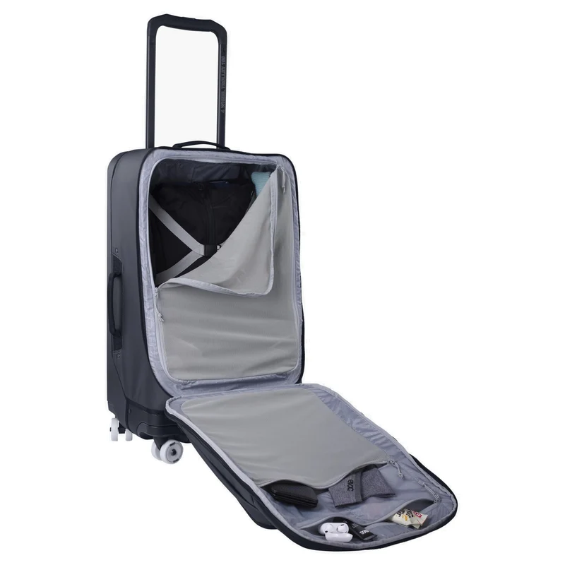 Evoc 4-Wheel Trolley 100 - Trolley de 4 ruedas L 73 cm (carbon grey-black)