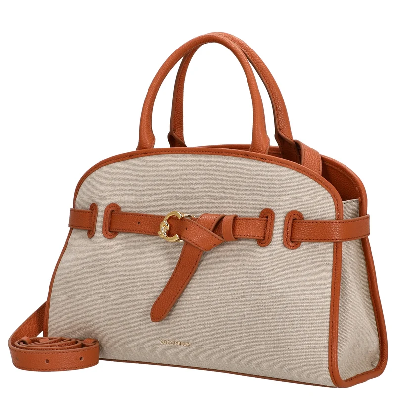 Coccinelle Sabine - Bolso de mano 34 cm (natural/carb)