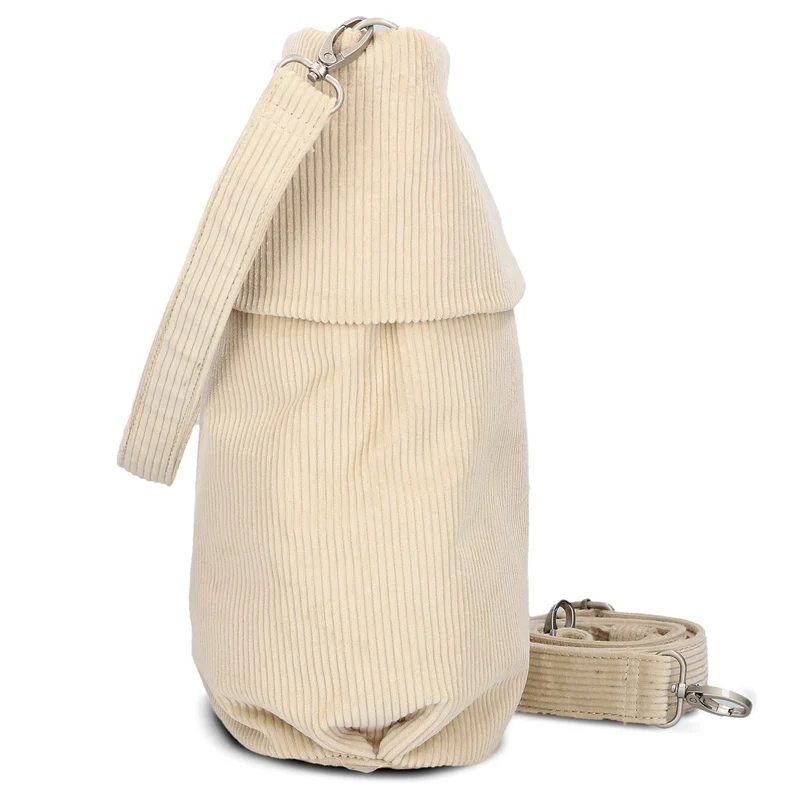 zwei Mademoiselle M12 - Bolso de hombro 32 cm (cord-creme)