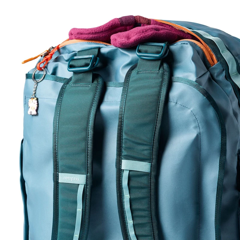 Cotopaxi Allpa Getaway 100L Duffel - Bolsa de viaje/mochila 64 cm (blue spruce and abyss)