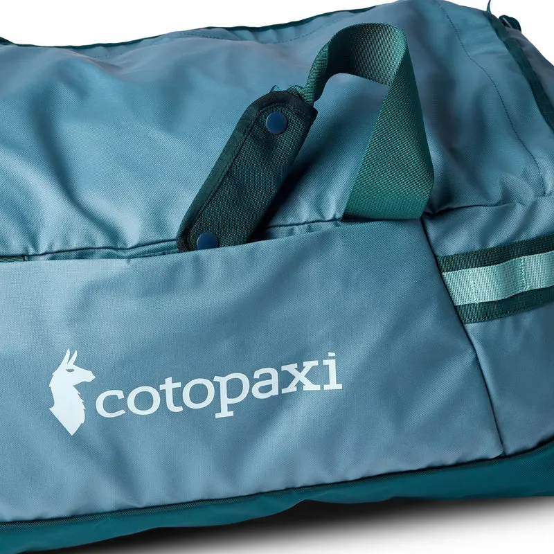 Cotopaxi Allpa Getaway 70L Duffel - Bolsa de viaje/Mochila 66 cm (blue spruce and abyss)