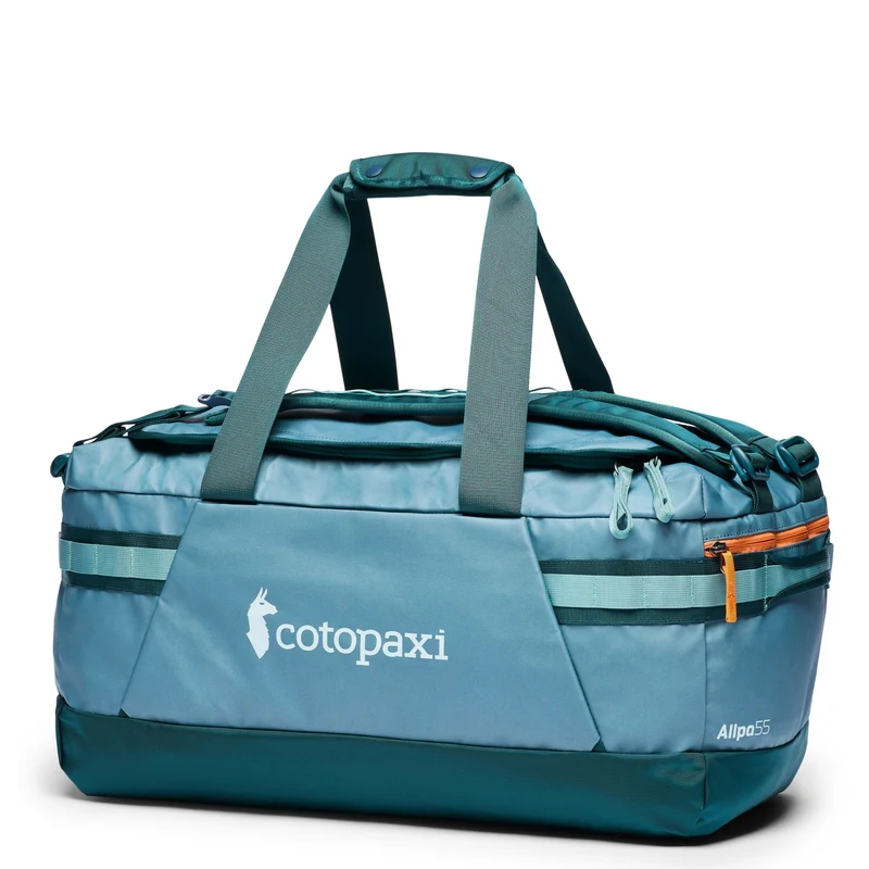 Cotopaxi Allpa Getaway 55L Duffel - Bolsa de viaje/mochila 60 cm (blue spruce and abyss)