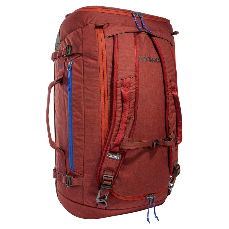 Tatonka Duffle Bag 45 - Bolsa de viaje/mochila plegable 57 cm (tango red)