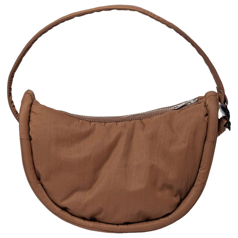 Sandqvist Curve Half Moon Bag S - Bolso bandolera 26 cm (dark taupe)