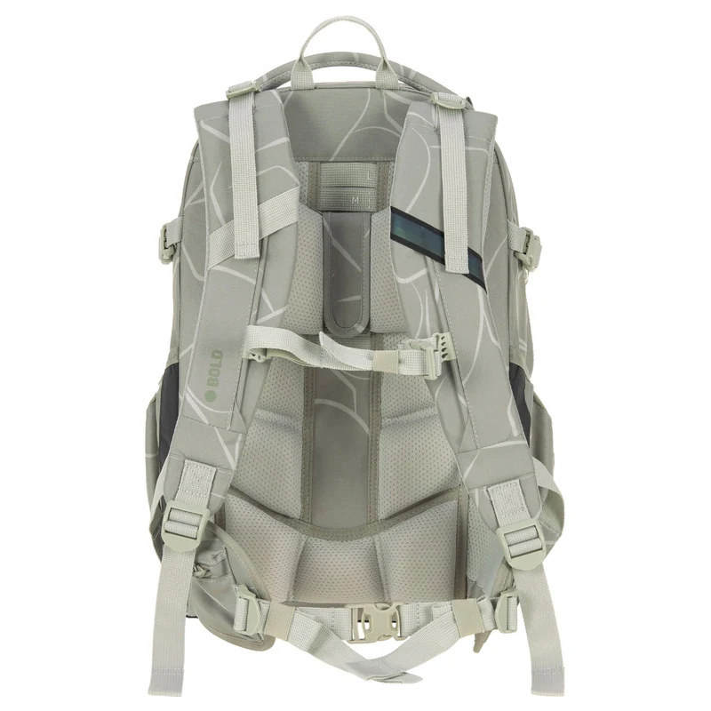 Lässig Bold Origin - Mochila escolar 46.5 cm (Curve Sage)
