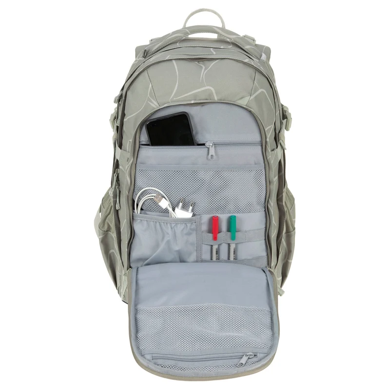 Lässig Bold Origin - Mochila escolar 46.5 cm (Curve Sage)