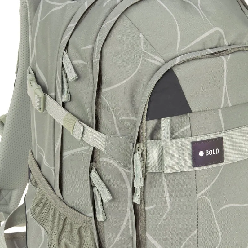 Lässig Bold Origin - Mochila escolar 46.5 cm (Curve Sage)