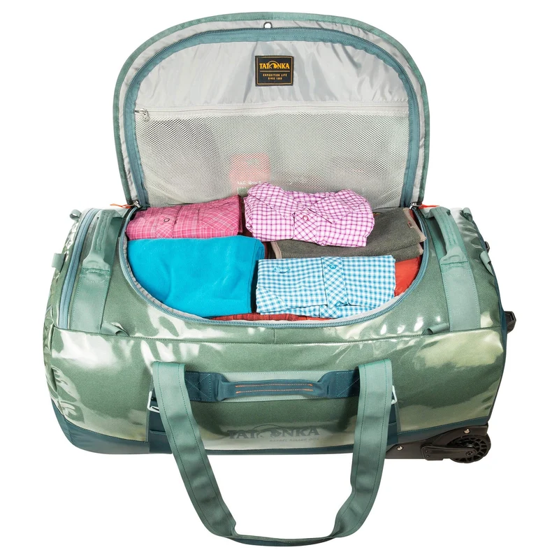 Tatonka Barrel Roller 80 - Bolsa de viaje con ruedas 75 cm (sage green)