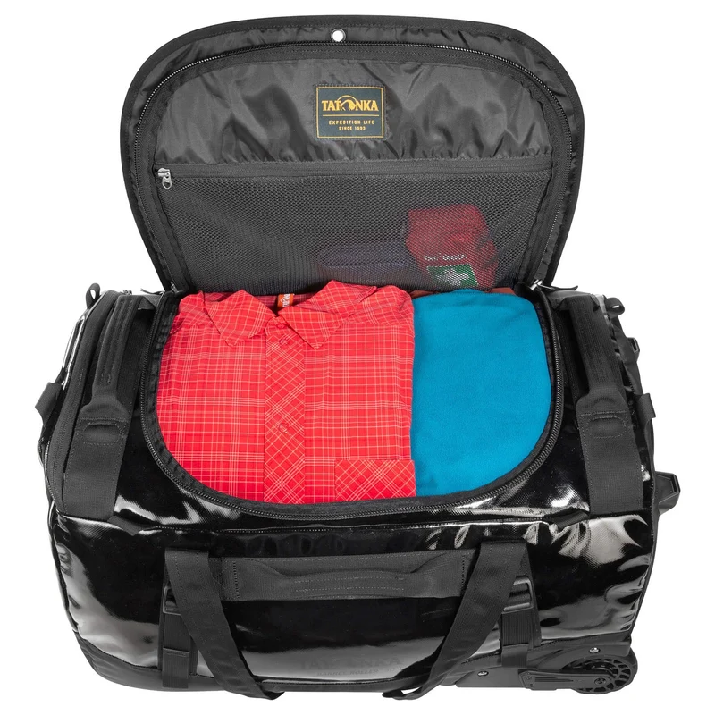 Tatonka Barrel Roller 60 - Bolsa de viaje con ruedas 59 cm (black)