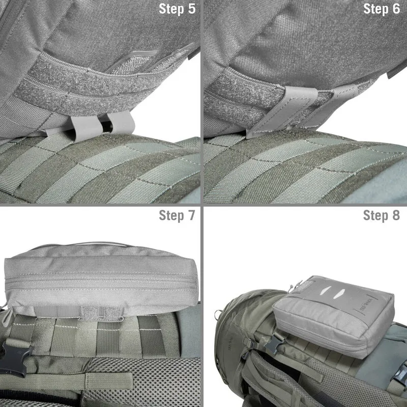 Tatonka Pyrox 45+10 BC - Mochila de trekking 73 cm expandible (stone grey olive)