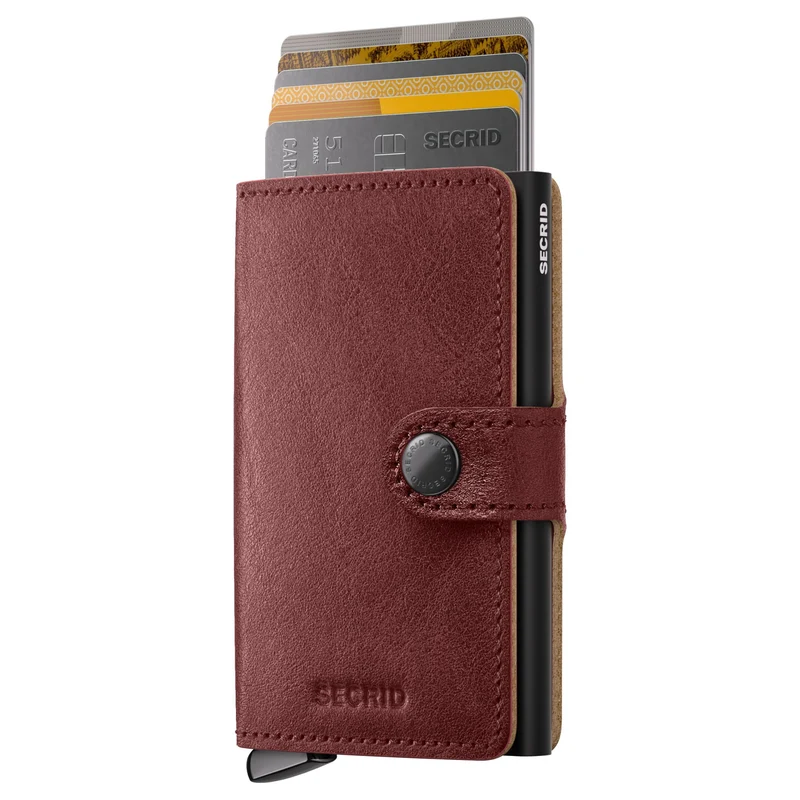 Secrid Premium Basco Miniwallet - Cartera RFID 6.5 cm (brown+)