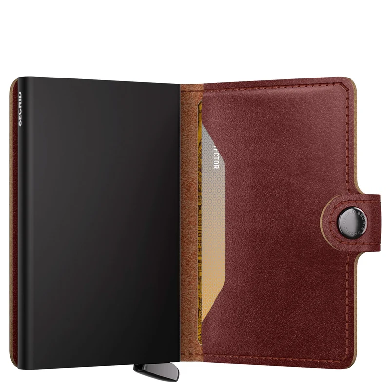 Secrid Premium Basco Miniwallet - Cartera RFID 6.5 cm (brown+)