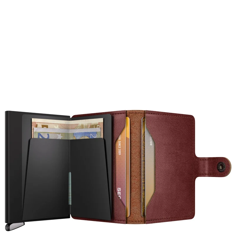 Secrid Premium Basco Miniwallet - Cartera RFID 6.5 cm (brown+)