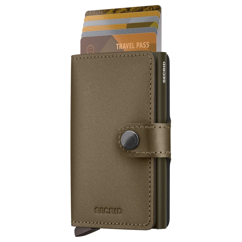 Secrid Miniwallet Matte Satin - Cartera 6cc 10.2 cm (bronze)