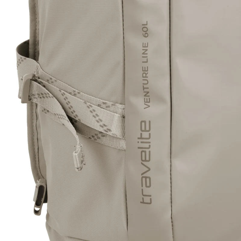 Travelite Venture Line Duffle - Bolsa de viaje/Mochila 57 cm (sand)