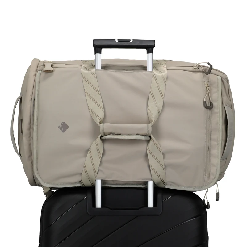Travelite Venture Line Duffle - Bolsa de viaje/Mochila 57 cm (sand)