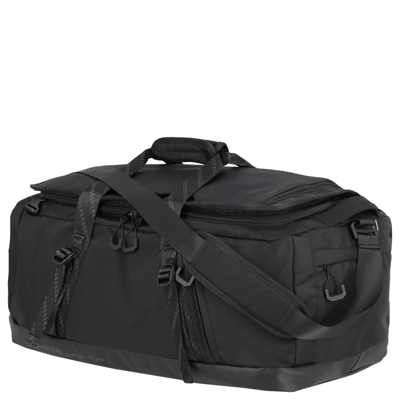 Travelite Venture Line Duffle - Bolsa de viaje 57 cm (black)