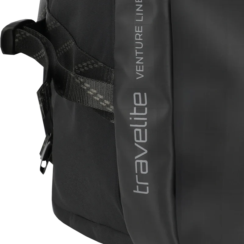 Travelite Venture Line Duffle - Bolsa de viaje 57 cm (black)