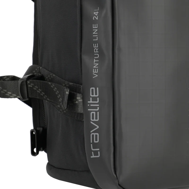 Travelite Venture Line - Bolsa de viaje/Mochila 40 cm (black)