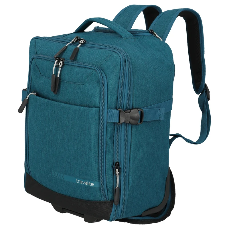 Travelite Kick Off - Trolley mochila 15.6" 40 cm (petrol)