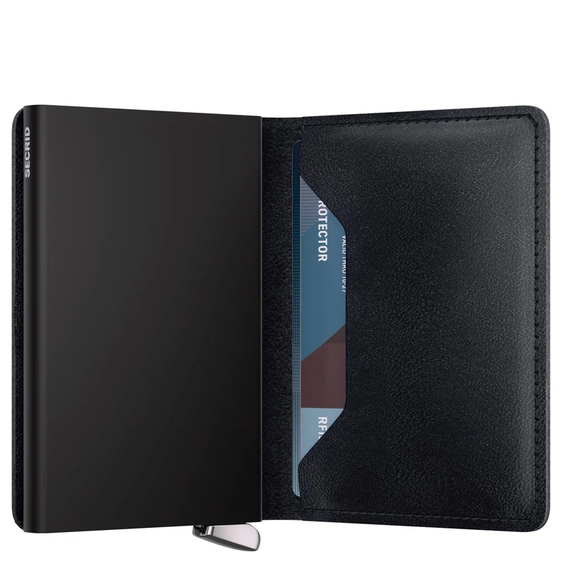Secrid Premium Basco Slimwallet - Cartera RFID 6.5 cm (ink+)