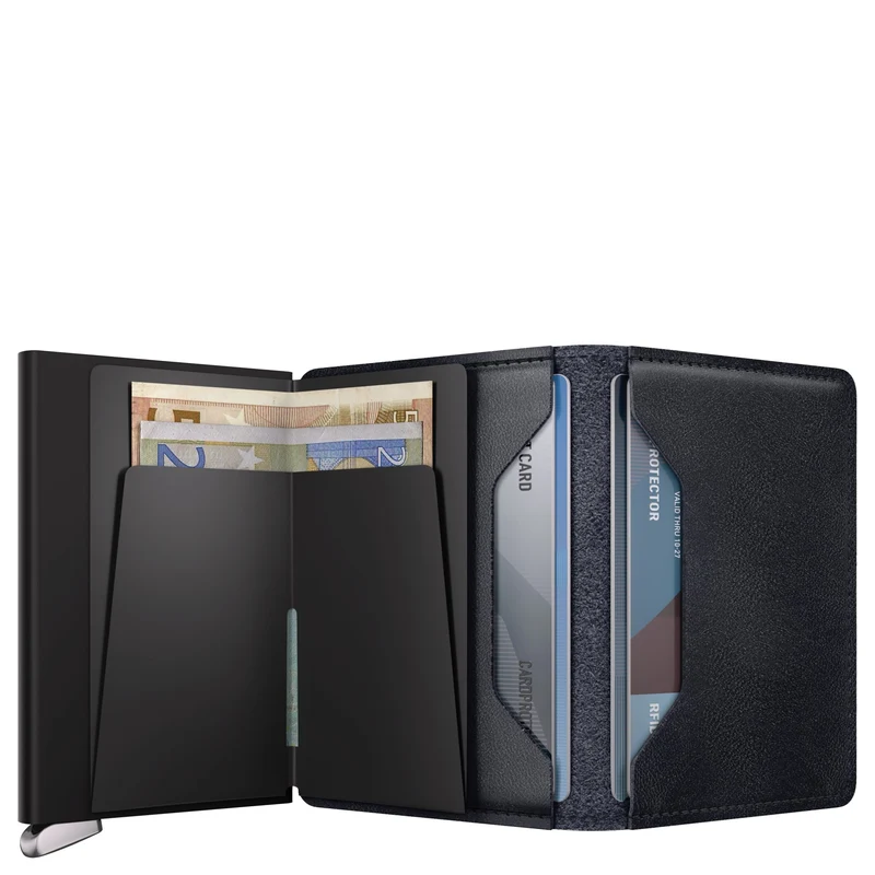 Secrid Premium Basco Slimwallet - Cartera RFID 6.5 cm (ink+)