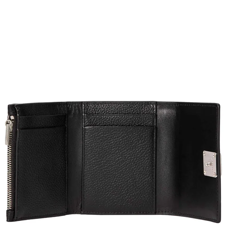Calvin Klein Emblem Pebb - Cartera 4cc 10 cm (black)