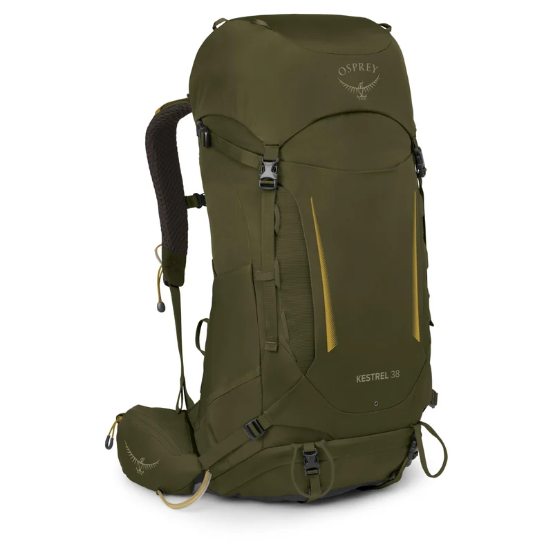 Osprey Kestrel 38 S/M - Mochila de trekking 74 cm (moss green)