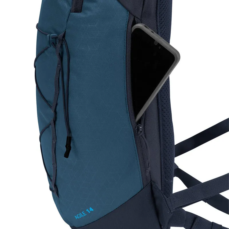 Vaude Agile 14 - Mochila de senderismo 46 cm (baltic sea)