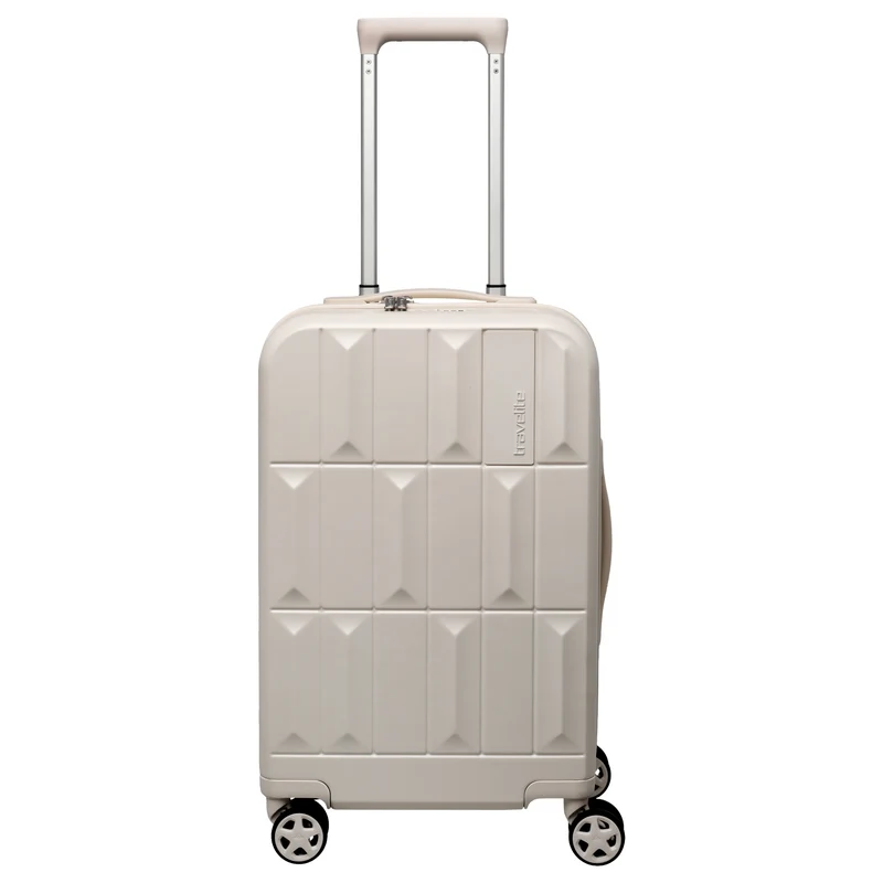 Travelite Panello - Trolley de cabina con 4 ruedas S Slim 55 cm (ivory)