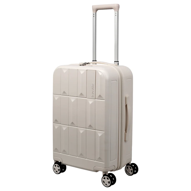 Travelite Panello - Trolley de cabina con 4 ruedas S Slim 55 cm (ivory)