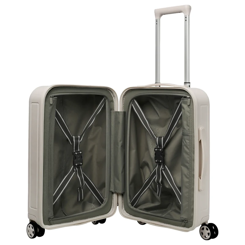 Travelite Panello - Trolley de cabina con 4 ruedas S Slim 55 cm (ivory)