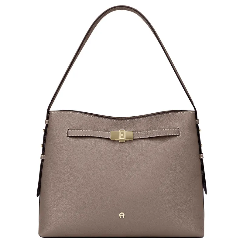 Aigner Farah M - Bolso de hombro 37 cm (taupe)
