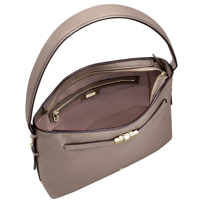 Aigner Farah M - Bolso de hombro 37 cm (taupe)
