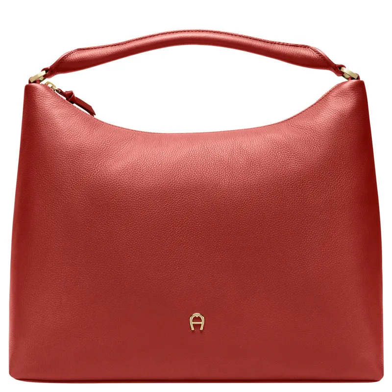 Aigner Zita - Bolso de hombro 37 cm M (burnt red)